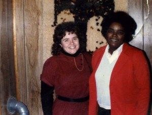 Cindy Arnold and Beulah Sharpe, 1984